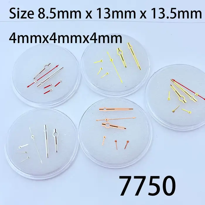 Mouvement 7750 compatible avec les montres RL1X dotées d'aiguilles des heures, des minutes et des secondes 116500 116503 116505 116509