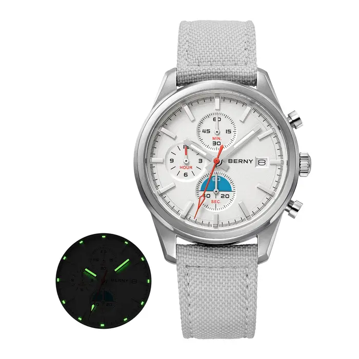 Montre chronographe BERNY pour femmes/hommes