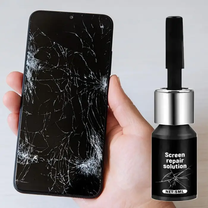 Liquide de réparation de verre pour montre 5ml – Agent universel professionnel rapide pour la répara
