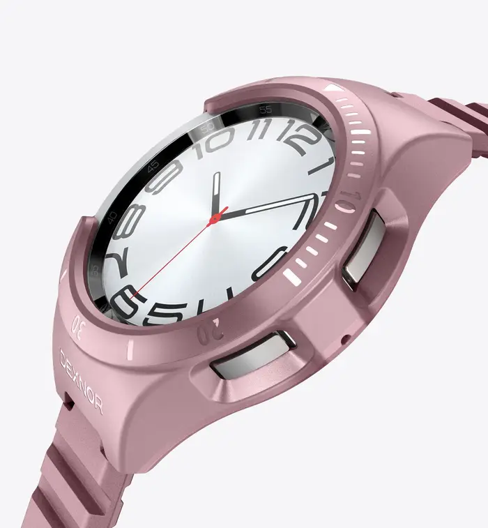 Bracelet de sport pour Samsung Galaxy Watch 6 Classic avec étui