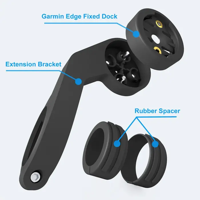 Support de guidon pour ordinateur de vélo Garmin