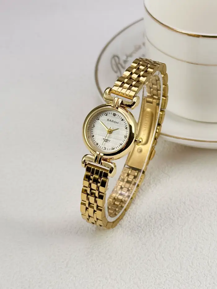 Montre pour femme haut de gamme en or