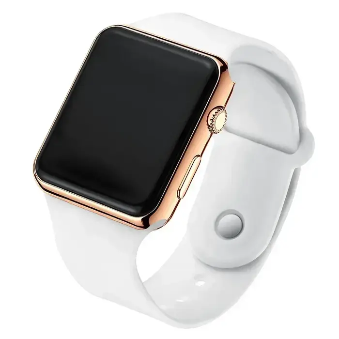 Montres numériques pour hommes femmes électronique carré LED Sport montre-bracelet mode décontracté Simple Silicone femme horloge Reloj Hombre