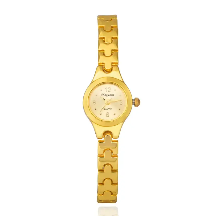 Montre de luxe pour femmes, Bracelet en or strass, classique, en acier inoxydable, de haute qualité,
