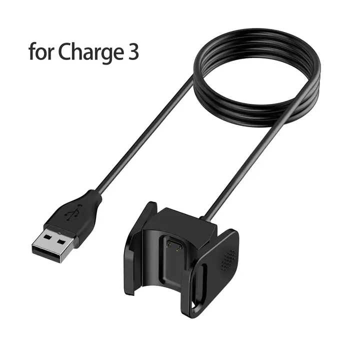 Cordon de chargeur USB de remplacement pour Fitbit Charge 2, câble de chargement pour montre intelli