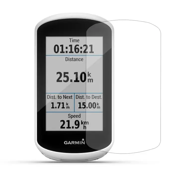 Protecteur d'écran souple pour Garmin Edge Explore / Explore 2, film de protection pour ordinateur d