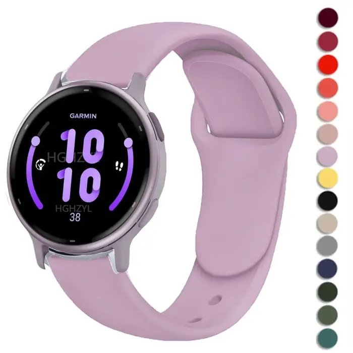 Bracelet de montre en Silicone pour Garmin Vivoactive 5 4 4s 3