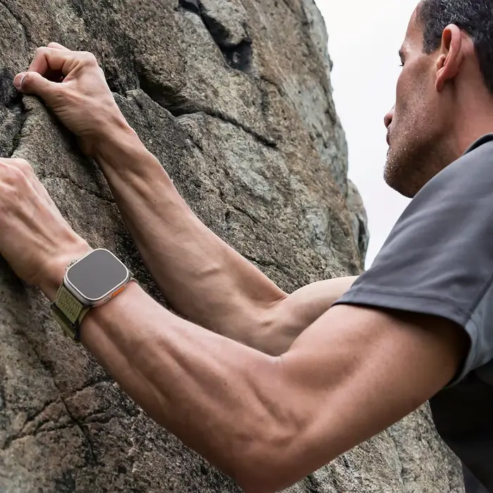 Bracelet de montre en nylon pour Apple Watch Ultra 3/Ultra 2 49 mm