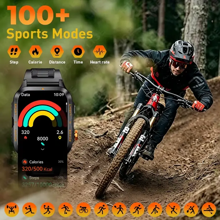 Montre connectée de trail running LIGE pour les coureurs