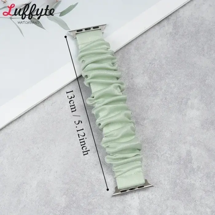 Bracelet femme pour Apple Watch 1-11 Ultra SE 3 2 1 élastique Scrunchie Bracelets pour Iwatch 38-49mm accessoires de montre