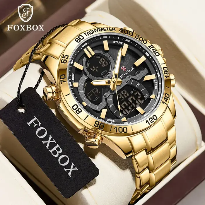 Montres de luxe pour hommes FOXBOX