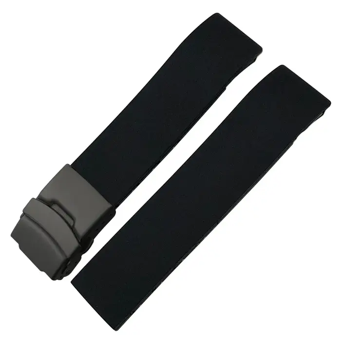 Bracelet de montre en caoutchouc de silicone naturel