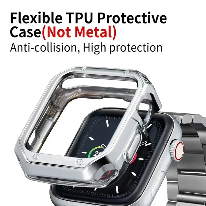 Coque de luxe en TPU pour Apple Watch