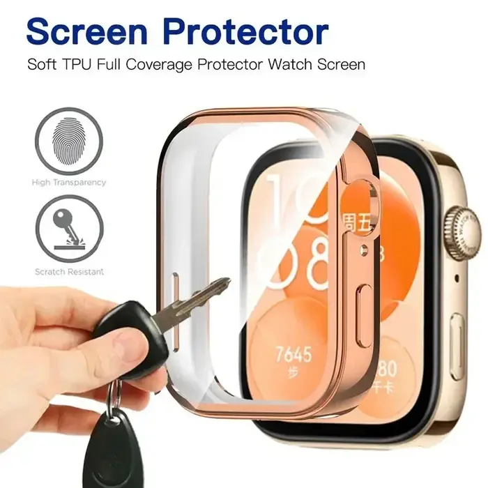 Coque de protection complète en TPU souple pour Huawei Watch Fit 5 Fit 5Pro