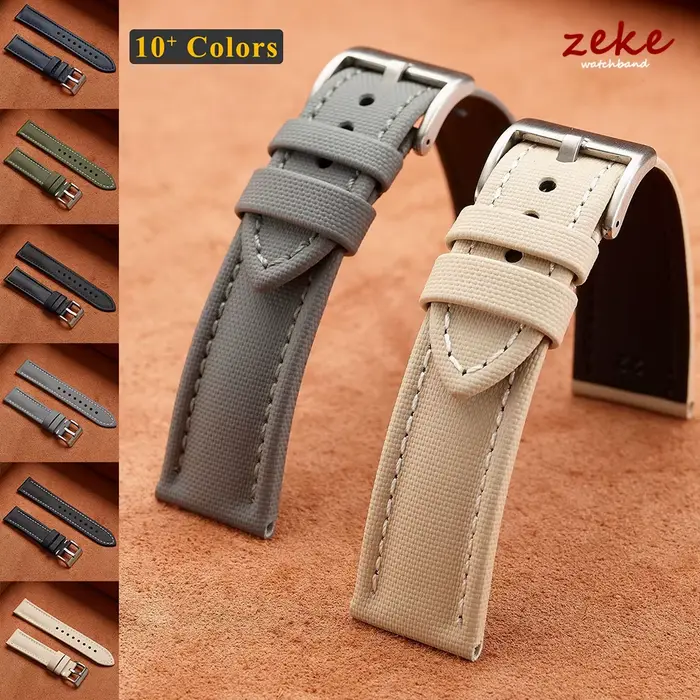 Bracelet de montre en tissu voile de qualité supérieure pour bracelets Blancpain 18mm 19mm 21mm 20mm 22mm