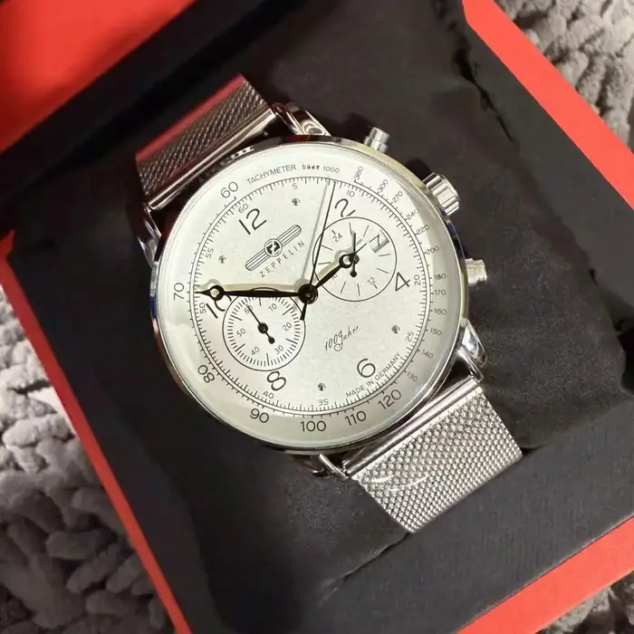 Nouvelle montre pour homme Zeppelin, montre à quartz classique rétro de luxe, montre à quartz Zeppelin Airship avec date automatique, Relogio