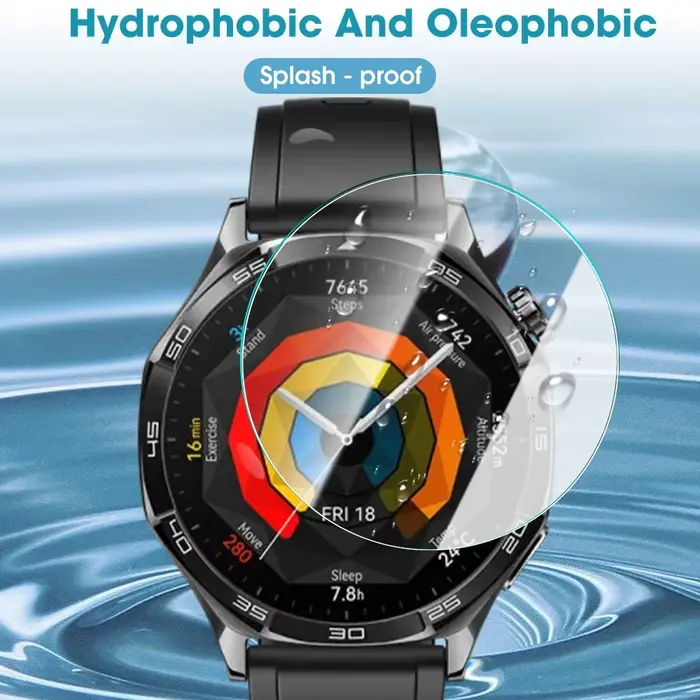 41mm 46mm verre de protection pour Huawei montre GT 5 4 3 2 Pro Smartwatch protecteur d'écran
