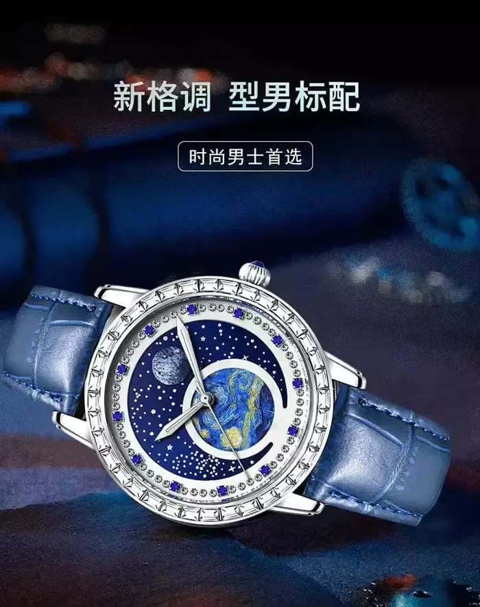 Montre à quartz de luxe pour homme