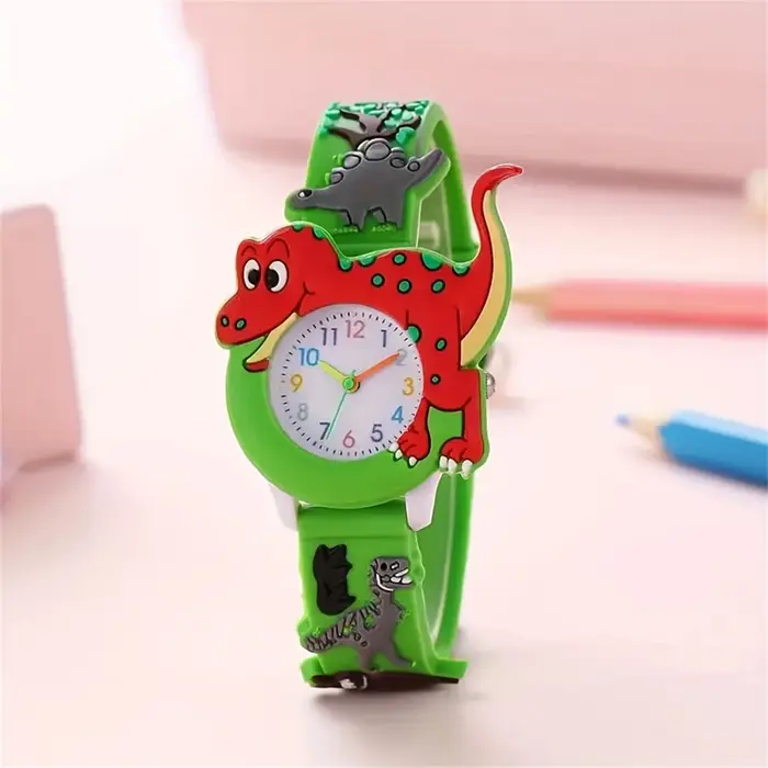 Montre à quartz en silicone pour enfants