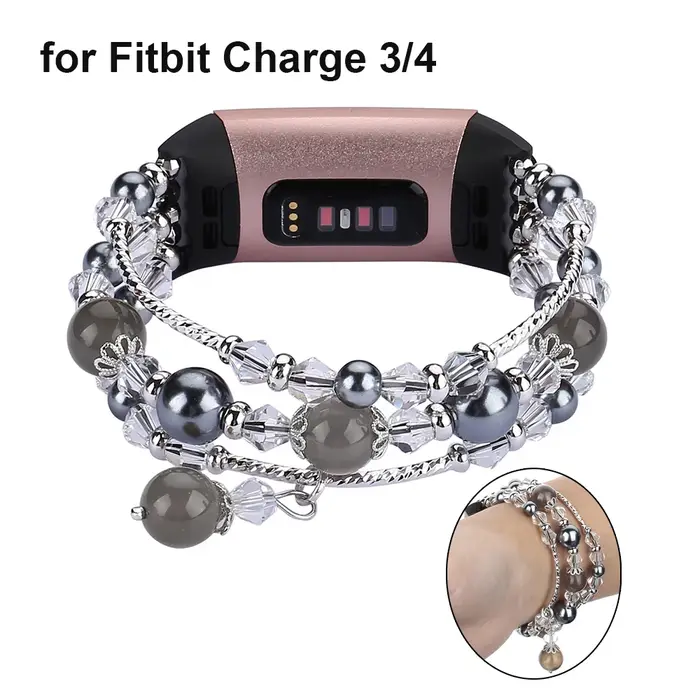 Bracelet de montre de mode pour Fitbit Charge 4 3 bandes pour femmes