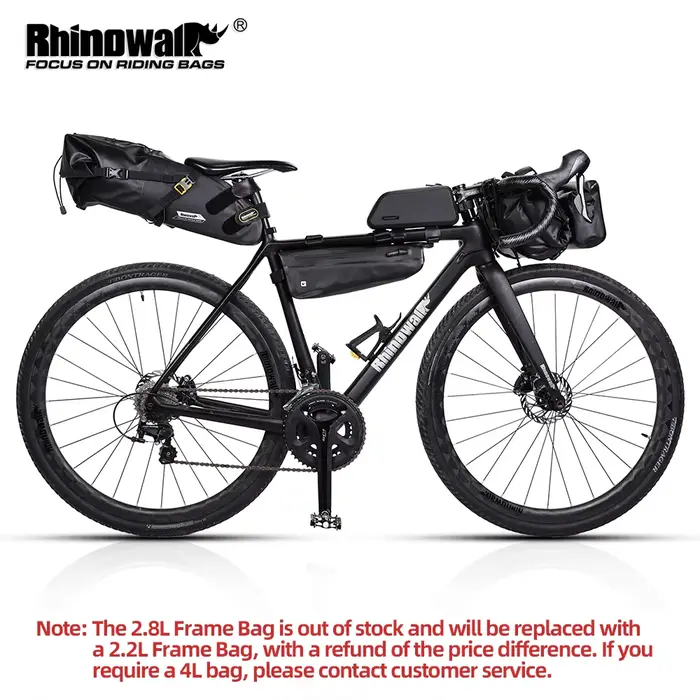 Rhinowalk – ensemble de sacs de vélo étanches, sacoches de cyclisme, de selle, de cadre et de Tube,