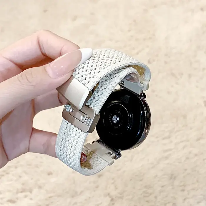 Bracelet en tissu nylon respirant pour Amazfit Bip Max/6/Balance Ultra/2/3/Active 3 Max