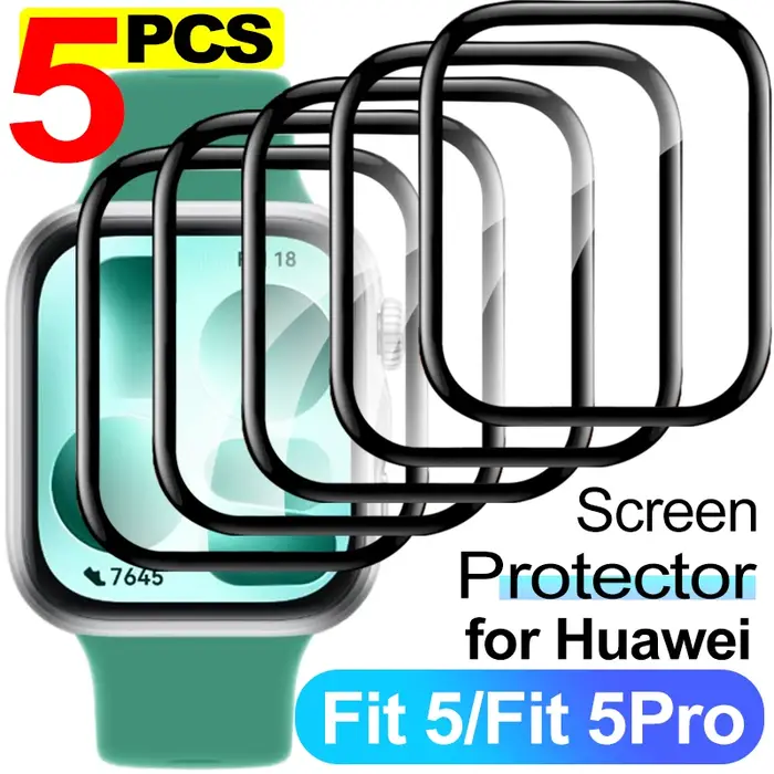 Protecteurs d'écran flexibles pour Huawei Watch Fit 5/5Pro
