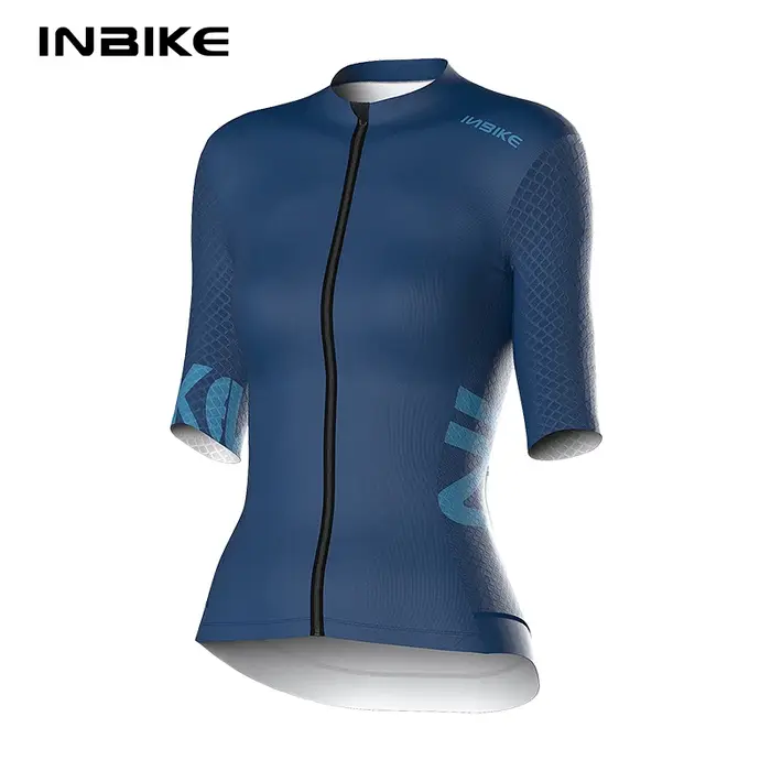INBIKE été femmes à manches courtes maillot de cyclisme séchage rapide vtt haut vélo chemises d'équitation
