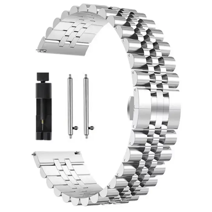 Bracelet en acier inoxydable de 22mm pour Suunto 5 Peak/9 Peak Pro DLC, Bracelet métallique respiran
