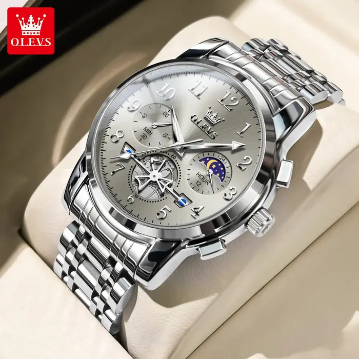 Montres-bracelets classiques de luxe OLEVS 2900 pour hommes
