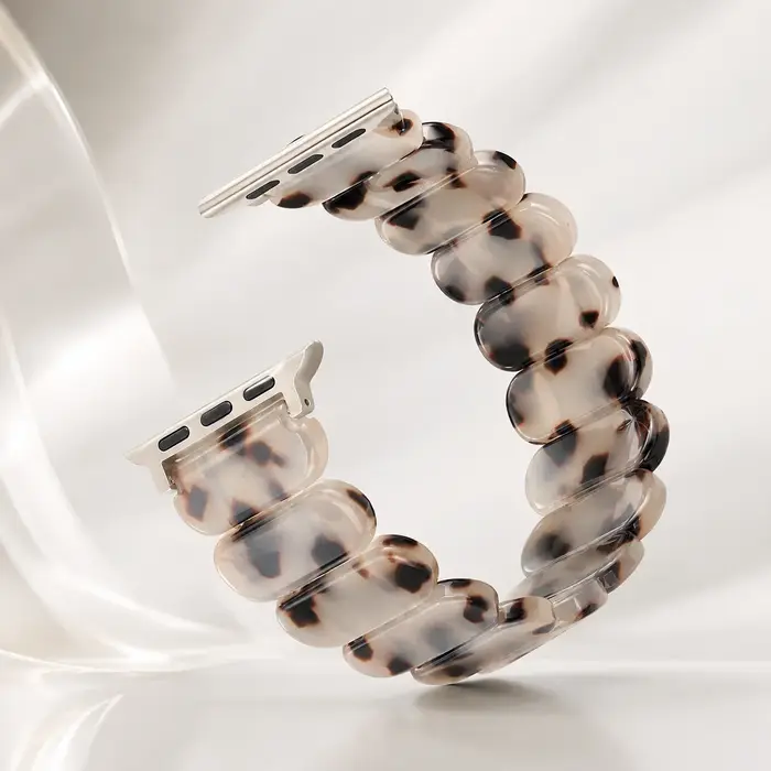 Bracelet pour Apple Watch, 45mm 44mm 42mm 40mm 41mm 38mm, en résine élastique, à la mode, correa iwatch series12 11 9 8 7 Ultra3/2/1