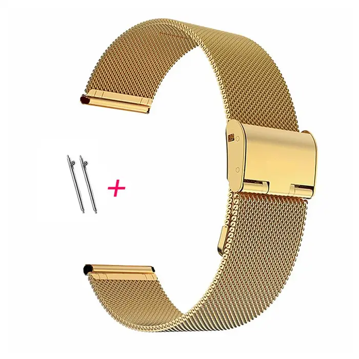 Bracelet de montre intelligent à boucle milanaise pour hommes et femmes