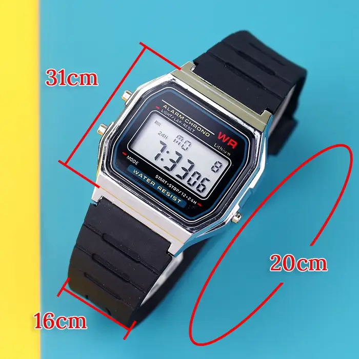 Montres électroniques pour femmes et hommes