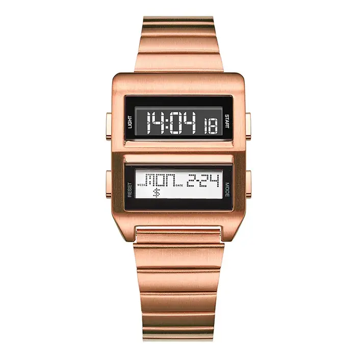 Montre à double écran matriciel