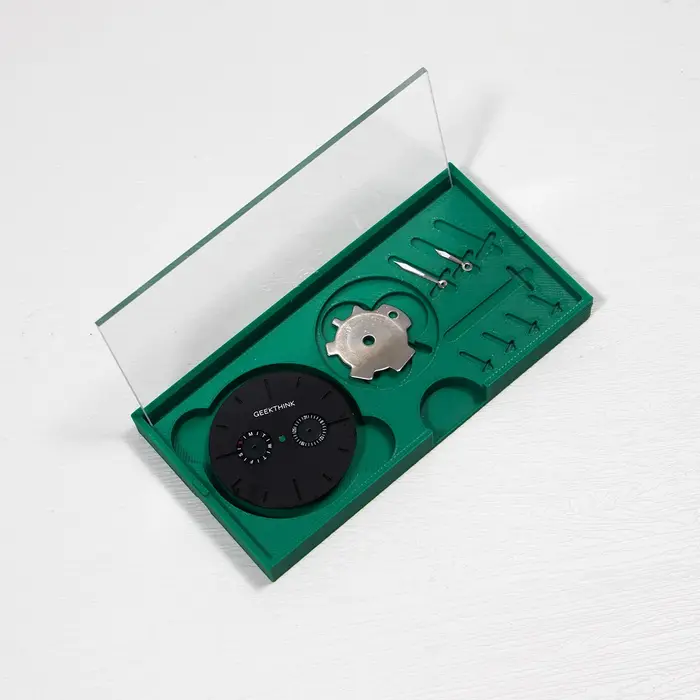 Boîte de rangement pour pièces de montre