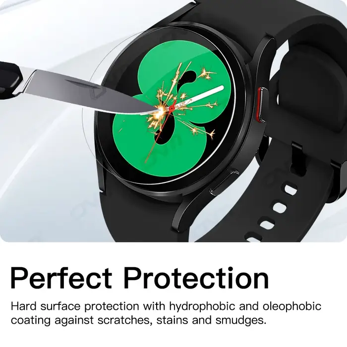 Verre trempé 9H pour Samsung Galaxy Watch 7/6/5/4 40/44mm Classic 43/47mm Pro