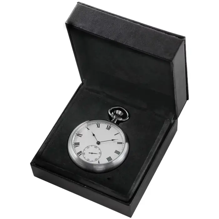 Montre de poche mécanique de luxe en acier impérial