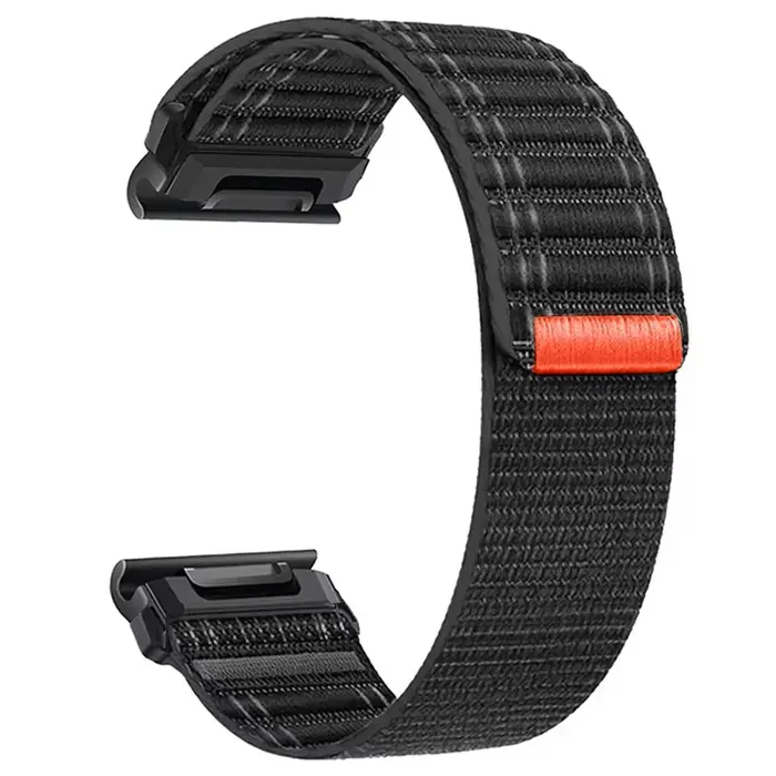 Bracelet pour Garmin Fenix 8 7 Pro 7S 6X 6 GPS 5Plus Venu 3 Tactix 7, bracelet à boucle en Nylon cor