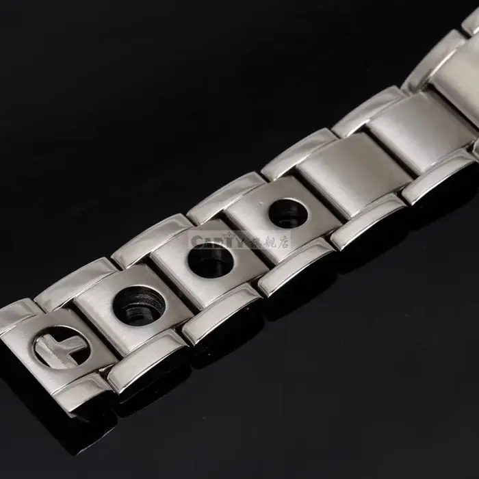 Bracelet de montre en acier inoxydable massif pour Tissot T91