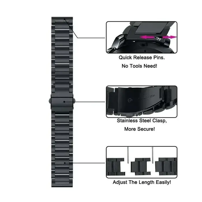 Bracelet de montre 22mm pour montre intelligente Black Shark S1 Pro