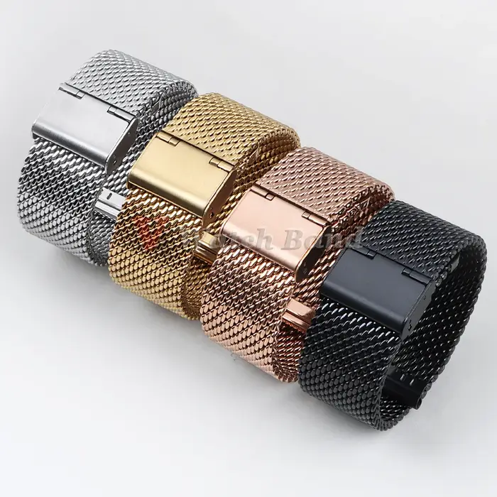 Bracelet milanais en maille 1.0 pour Seiko