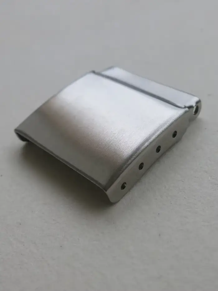 Fermoir de bracelet de montre en acier
