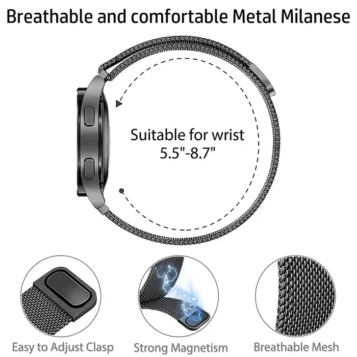 Pour Amazfit bip 6-5-3/u/pro Bracelet Sport 20mm/22mm