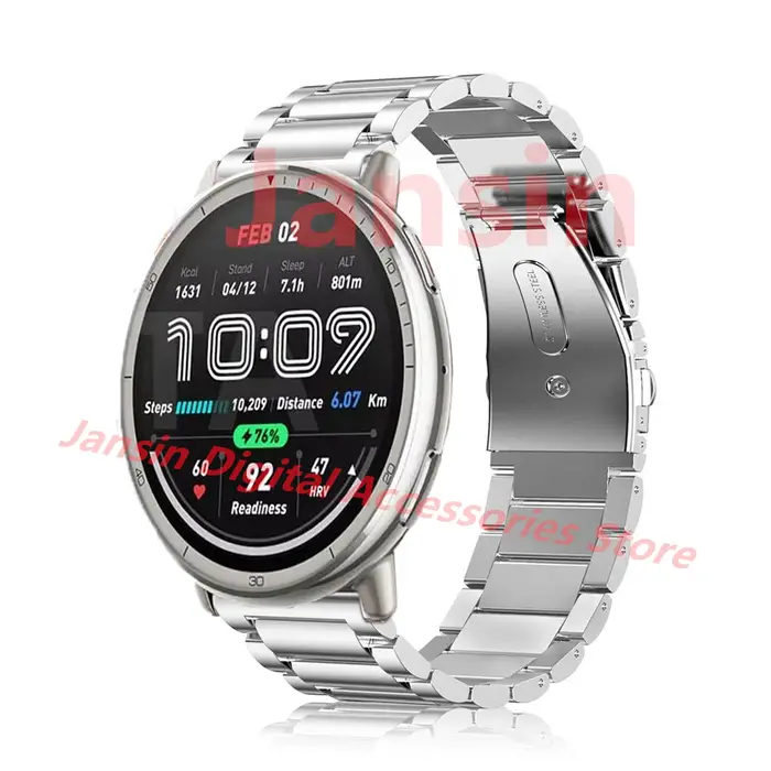 Pour Amazfit Active 2 Bracelet métal