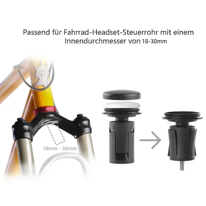 1 ensemble de support de traceur GPS pour fourche avant de vélo/fixation sur tube diagonal