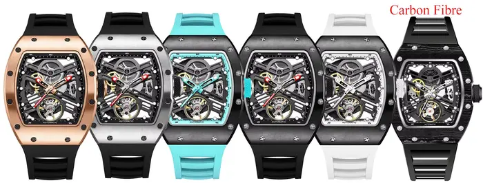 Montre mécanique automatique pour hommes