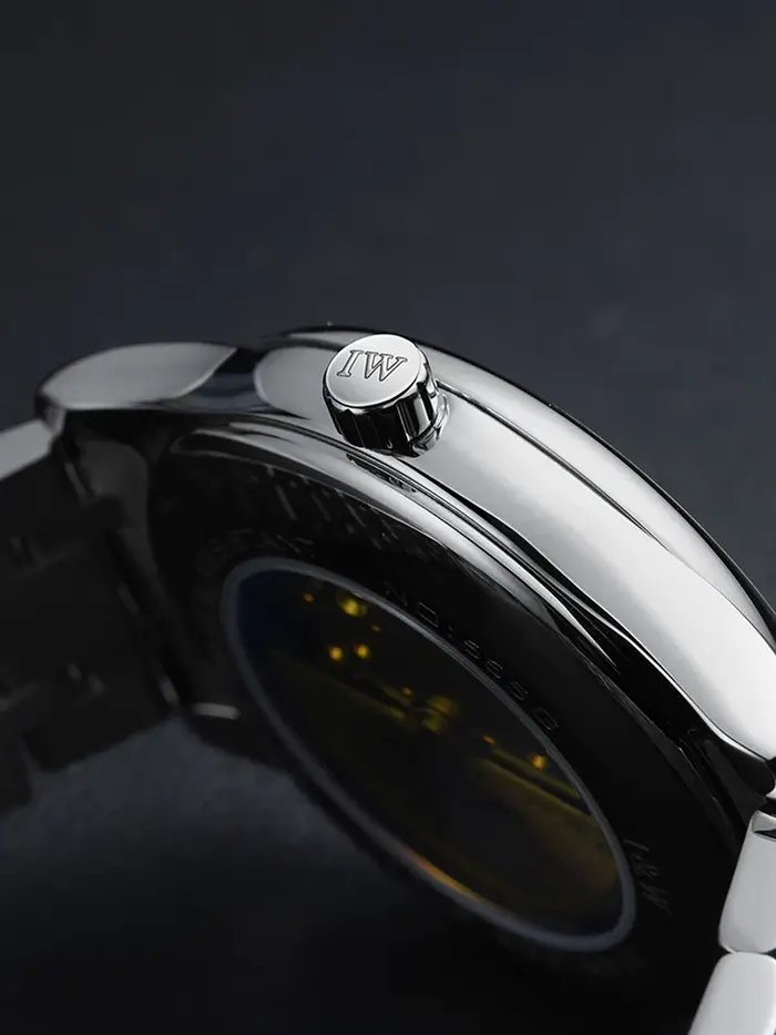 I & W Retra montre automatique pour hommes mouvement MIYOTA montres mécaniques saphir échelle romaine calendrier étanche Reloj Hombre