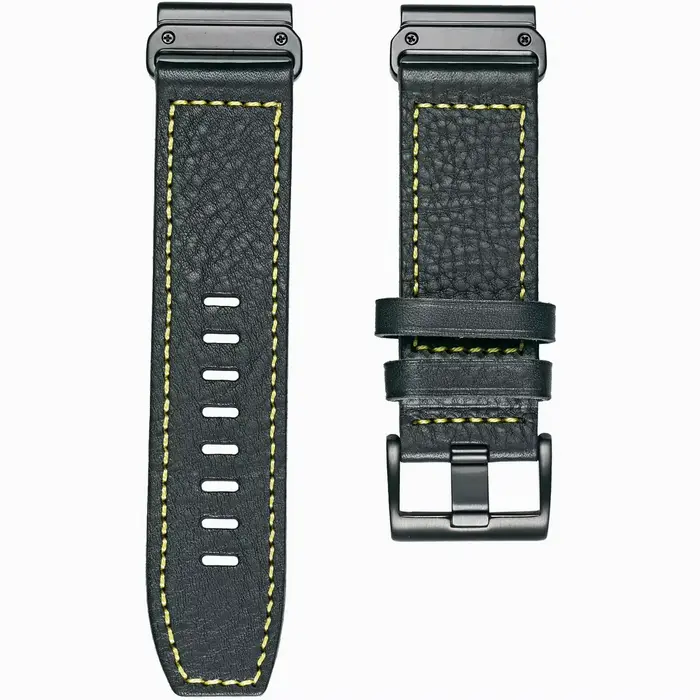 Leathe – bracelet de montre pour Garmin Quickfit, 20, 22, 26mm, Compatible avec Fenix/Tactix/Forerun