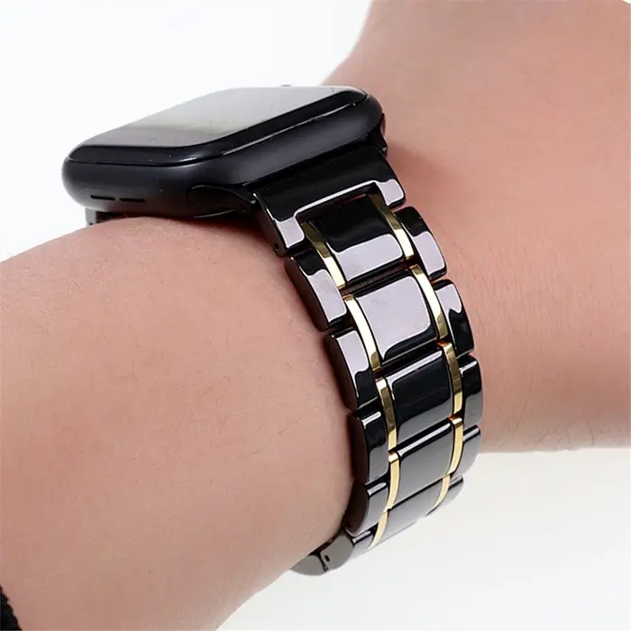 Bracelet en céramique pour Apple Watch 4 5