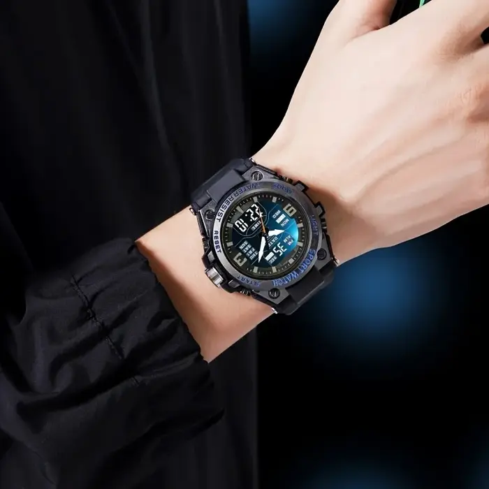 [Montre chronographe numérique pour hommes]